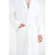 Халат махровий унісекс Турція Hotel professional білий 400 г/м2 Розміри: S, M, L, XL, XXL, XXXL