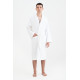 Халат махровий унісекс Турція Hotel professional білий 400 г/м2 Розміри: S, M, L, XL, XXL, XXXL