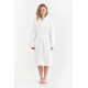 Халат махровий унісекс Турція Hotel professional білий 400 г/м2 Розміри: S, M, L, XL, XXL, XXXL