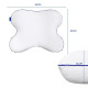 Подушка ортопедическая MEMORY FOAM IDEIA бабочка 58х50х12 см с эффектом памяти