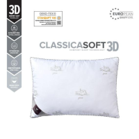 Подушка 50х70 см Classica Soft 3D трикамерна аналогом лебединого пуха 
