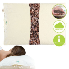 Подушка ортопедична 50*70 Aromavita з гречаною...