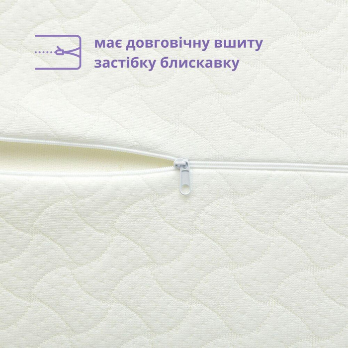 Подушка дитяча ортопедична з ефектом пам'яті MEMORY FOAM ТM PAPAELLA 47х30/8/5 см