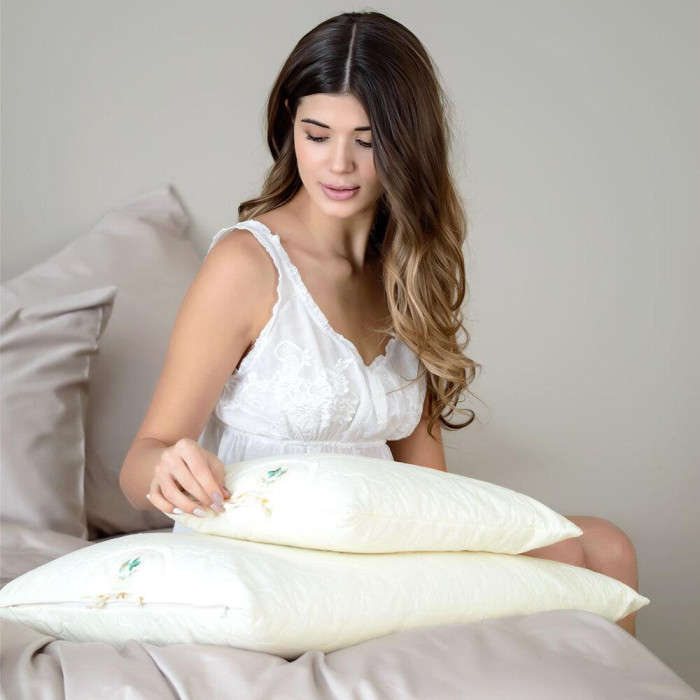 Подушка ортопедична 50*70 Aromavita з гречаною лузгою IDEIA