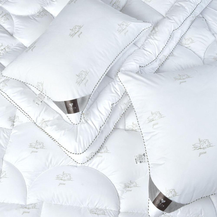 Ковдра Super Soft Classic 200х220 см аналог лебединого пуху всесезонна 
