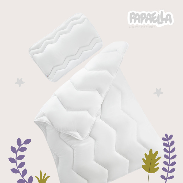 Подушка дитяча Comfort 40х60 см зигзаг/біле