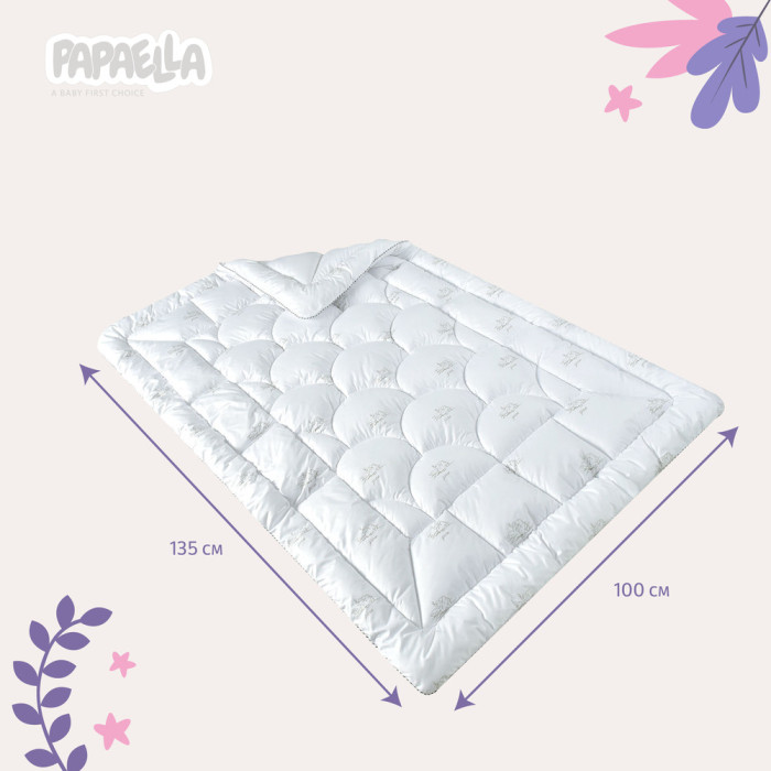 Ковдра дитяча аналог лебединого пуху Super Soft 100х135 см