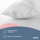 Подушка NORDIC COMFORT+ для відпочинку та сну ТМ IDEIA 40х140 см біла