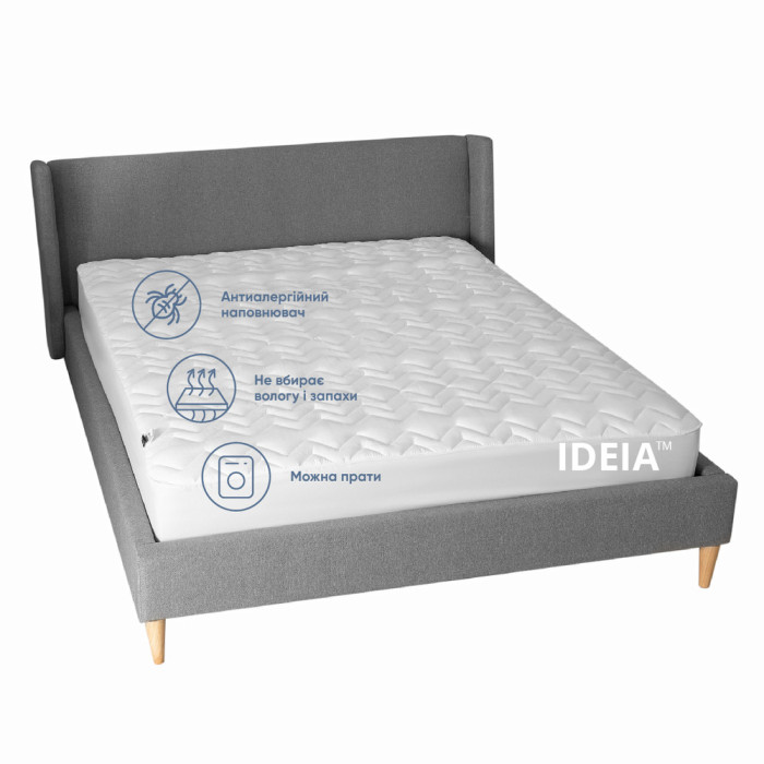 Наматрацник 140х200х35 см с натяжним бортом comfort 150 г/м2