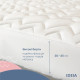 Наматрацник 140х200х35 см с натяжним бортом comfort 150 г/м2