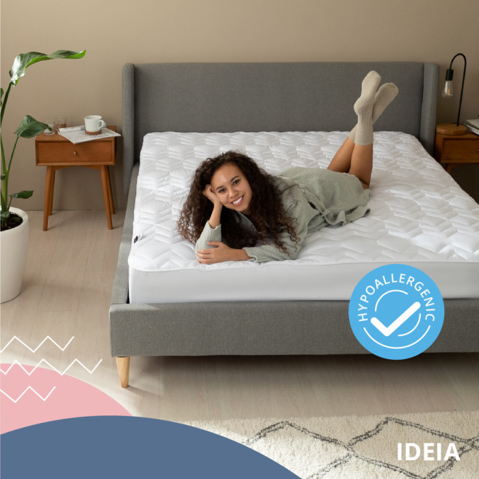 Наматрацник 140х200х35 см с натяжним бортом comfort 150 г/м2
