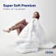 Ковдра літня 140*210 Super Soft Premium аналог лебединого пуху