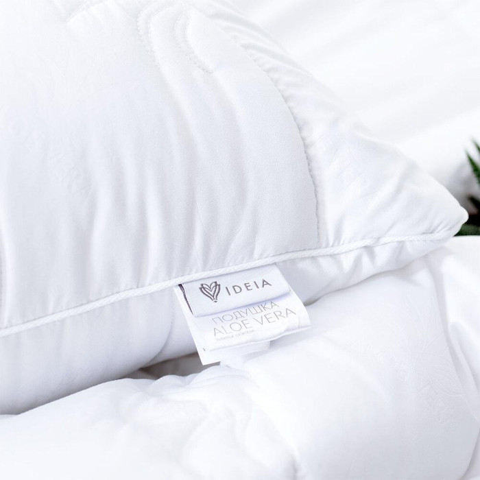 Подушка Aloe Vera 50х70 з просоченням тканини екстрактом IDEIA