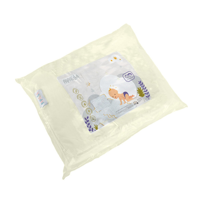Ковдра дитяча в ліжечко Comfort 100х135 см зигзаг/молоко