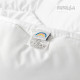 Ковдра дитяча в ліжечко Comfort 100х135 см зиґзаґ білий