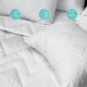 Ковдра всесезонна Antistatic Sleep 155*210 гіпоалергенна антистатична тканина
