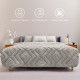 Ковдра 140х210 см  nordic comfort всесезонна біла